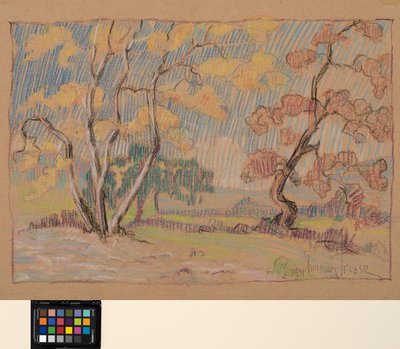 الانطباعات ، حوالي 1931 (باستيل على ورق) بواسطة شيرمان
