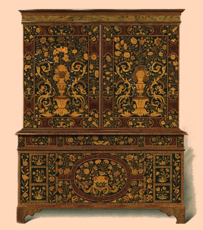 مطبعة مجلس الوزراء مطعمة بالمطابخ ، 1905 بواسطة شيرلي تشارلز Llewellyn Slocombe