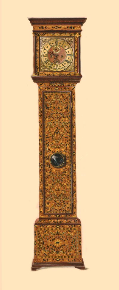 ساعة مطعمة بتطعيم خفيف ، 1905 بواسطة شيرلي تشارلز Llewellyn Slocombe