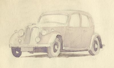 سيارة 1951. بواسطة شيرلي ماركهام