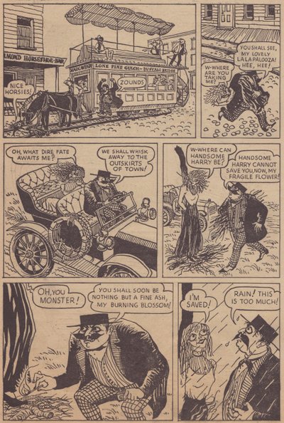 "Desperate Desmond" ، شريط رسوم متحركة ، c1955. بواسطة شيرلي ماركهام