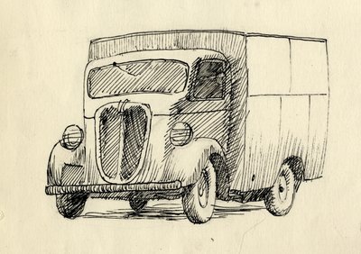 لوري ، 1951. بواسطة شيرلي ماركهام