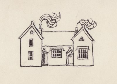 The School House ، Little Bedwyn ، 1980s. بواسطة شيرلي ماركهام