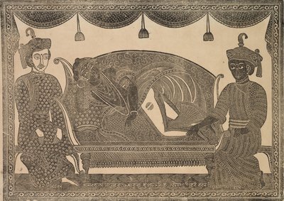 لوحة كاليغات بواسطة Shri Gobinda Chandra Roy