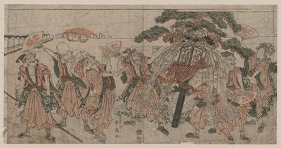 سبعة آلهة محظوظة ، 1810s بواسطة شونسن