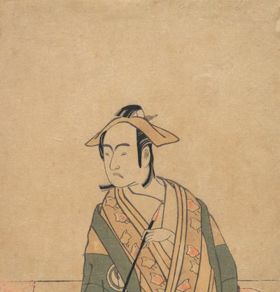 ساوامورا سوجورو الثالثة في دور سوجا نو جورو ، كاليفورنيا. 1779. بواسطة شونشو