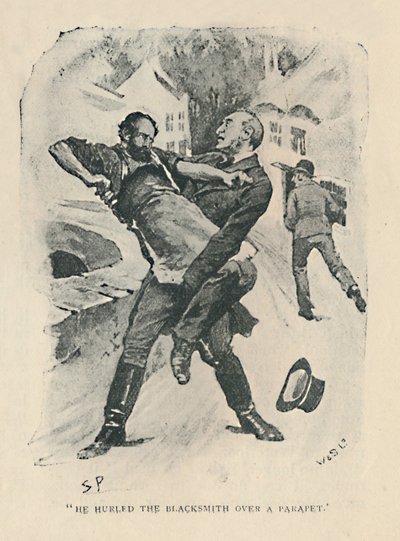 ألقى الحدادة فوق حاجز ، 1892 بواسطة سيدني باجيت