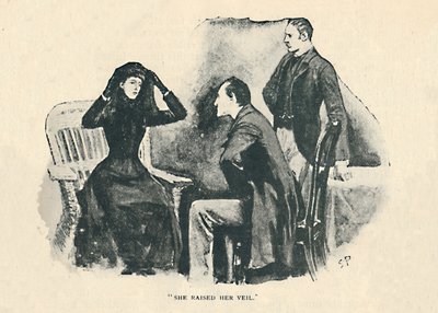 أثارت حجابها ، 1892 بواسطة سيدني باجيت