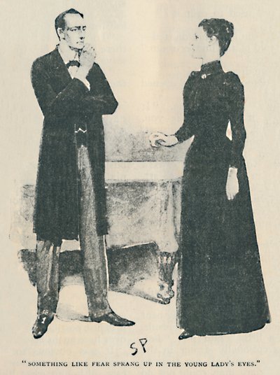 شيء مثل الخوف نشأ في عيون بيغ يونغ ، 1892 بواسطة سيدني باجيت