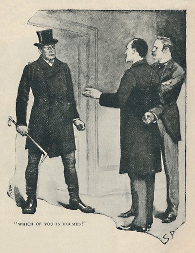 من أنت هولمز ، 1892 بواسطة سيدني باجيت