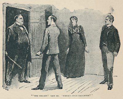 انت وغد! قال هو. ابنتي ، 1892 بواسطة سيدني باجيت