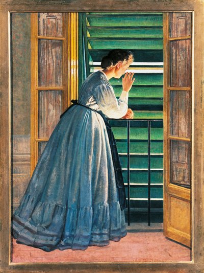الفضول ، لسيلفسترو ليجا (1826-1895). بواسطة سيلفسترو ليجا