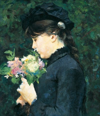 صورة إليونورا توماسي ، لسيلفسترو ليجا (1826-1895) ، زيت على قماش ، 48 × 40 سم بواسطة سيلفسترو ليجا