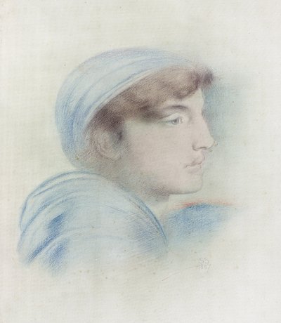 دراسة الشكل في الملف الشخصي بواسطة سيميون سليمان
