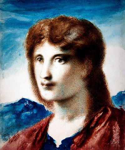 رأس شاب بواسطة سيميون سليمان