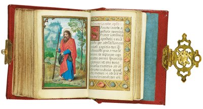 فوليو من كتاب ساعات مصغر ، استخدام روما ، بروج ، 1530-1535 بواسطة سيمون بينينج