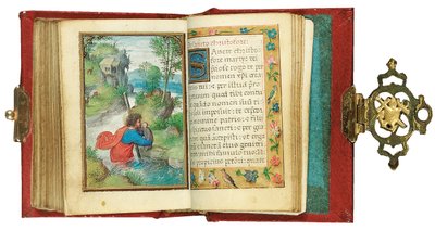 فوليو من كتاب ساعات مصغر ، استخدام روما ، بروج ، 1530-1535 بواسطة سيمون بينينج