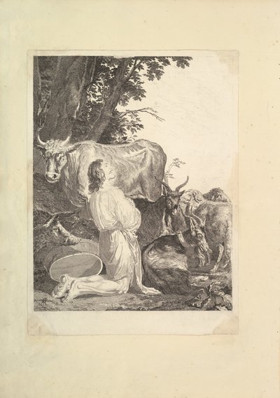 معرض الابن الضال هوتون ، 1781. بواسطة سيمون فرانسوا رافينيت