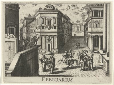 Februari Februarius (العنوان على الكائن) اثنا عشر شهرًا (عنوان السلسلة) بواسطة انطونيو تمبيستا