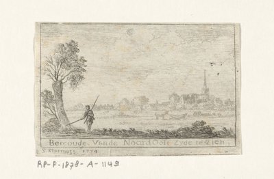 منظر لبيركودي الجانب الشمالي الشرقي من Bercoude Vande معروض (العنوان على الكائن) بواسطة سيمون كلابموتس