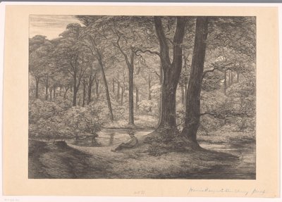 منظر من Hunnenschans على Veluwe The Hunnenschans (العنوان الأصلي) بواسطة سيمون مولين