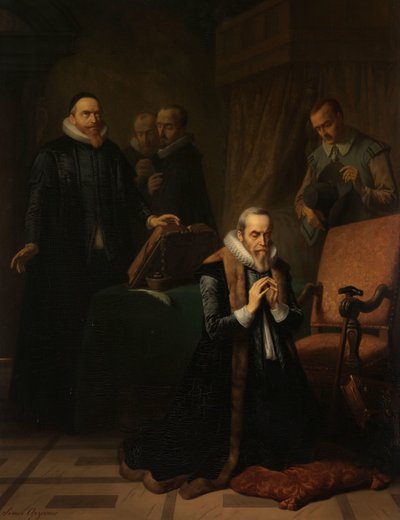الصلاة الأخيرة ليوهان فان Oldenbarnevelt بواسطة سيمون أبزومر