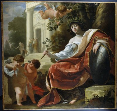 An Allegory of Peace (oil on canvas) بواسطة سيمون فويت