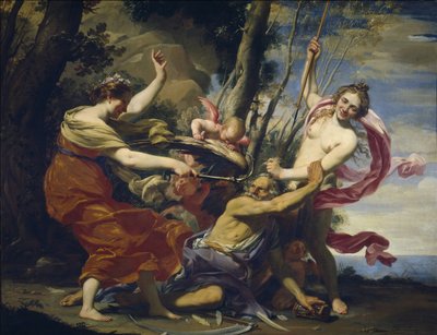 تغلب وقت الأب بالحب والأمل والجمال - فويت ، سيمون (1590-1649) - 1627 - ألوان زيتية على قماش - 107 × 142 - متحف ديل برادو ، مدريد بواسطة سيمون فويت