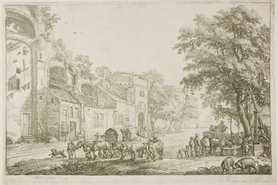ماركت تاون بواسطة Simon de Vlieger