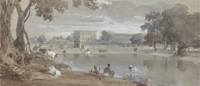 منظر لجزء من Chowringhee - كلكتا بواسطة السير تشارلز دي أويلي