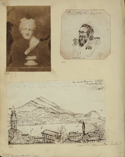 تمثال نصفي فينوس بواسطة السير ديفيد بروستر