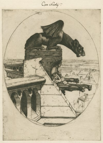 The Chimera of Amiens بواسطة Sir David Young Cameron