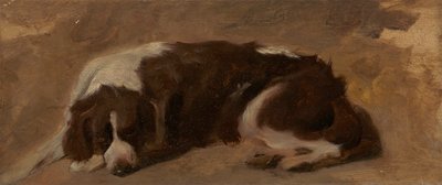 ذليل مستلق بواسطة Sir Edwin Henry Landseer
