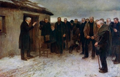 جنازة المرتفعات ، 1882 ، 1912. بواسطة جيمس جوثري