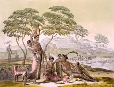 الجزء الثاني الساحل الجنوبي الشرقي: Cafre Nation ، c1820-40. بواسطة السير جون بارو
