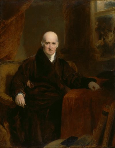 بنيامين ويست ، ب. بواسطة Sir Thomas Lawrence