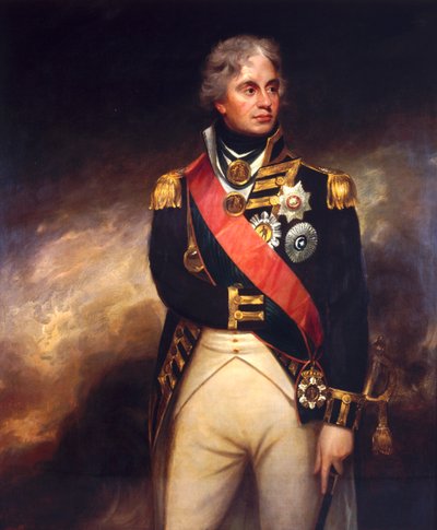"Viscount Horatio Nelson" ، ١٨٠١ بواسطة السير ويليام بيتشي