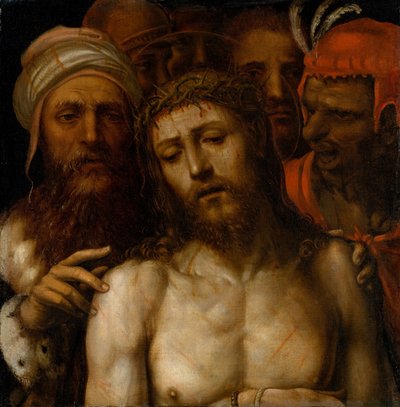 قدم المسيح للشعب Ecce Homo ، كاليفورنيا. 1540-49. بواسطة اللواط