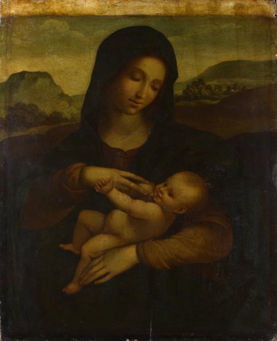 مادونا والطفل ، ج. 1520 بواسطة اللواط