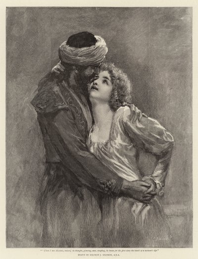 "ثم أنا المسيح ، في الواقع" ، فكر ، متوهجًا ، وانحنى ، عرف لأول مرة لمسة شفاه المرأة بواسطة سليمان جوزيف سليمان