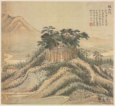 دير فوشان ، 1500s. بواسطة سونغ شو
