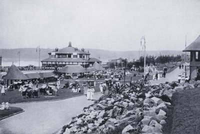 منظر عام للشاطئ ، ديربان (صورة b / w) بواسطة مصور جنوب أفريقي