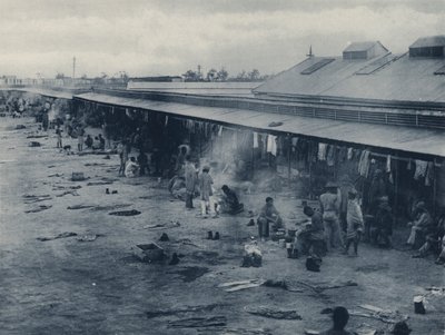 المجمع ، Kimberley Mine (b / w photo) بواسطة مصور جنوب أفريقي