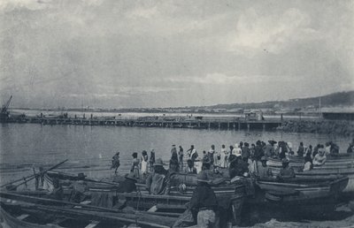 سوق السمك ، كيب تاون (صورة b / w) بواسطة مصور جنوب أفريقي