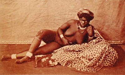 كليوباترا زولو ، حوالي 1880 (طباعة زلالية) بواسطة مدرسة جنوب افريقيا