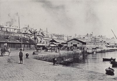 قادس: El Muelle (b / w photo) بواسطة المصور الإسباني