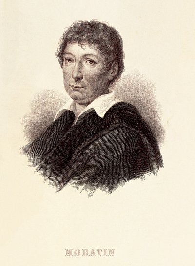 صورة لياندرو فرنانديز دي موراتين (1760-1828) ، كاتب إسباني. نقش القرن التاسع عشر. متحف مدريد الرومانسي. بواسطة المدرسة الاسبانية