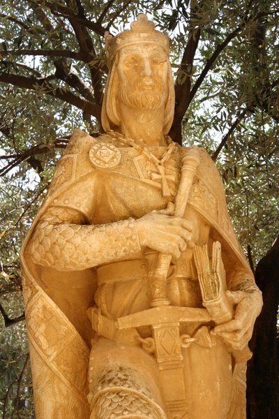 تمثال ألفونسو العاشر (1221-84) الحكيم بواسطة Spanish School