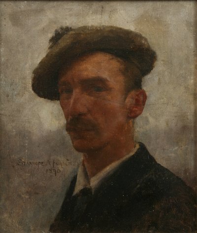 Self Portrait بواسطة ستانهوب الكسندر فوربس