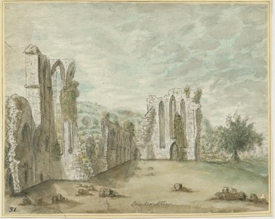 دير كروكسدين: الرسم بالألوان المائية ، و [1762-1802] (رسم) بواسطة ستيبينج شو